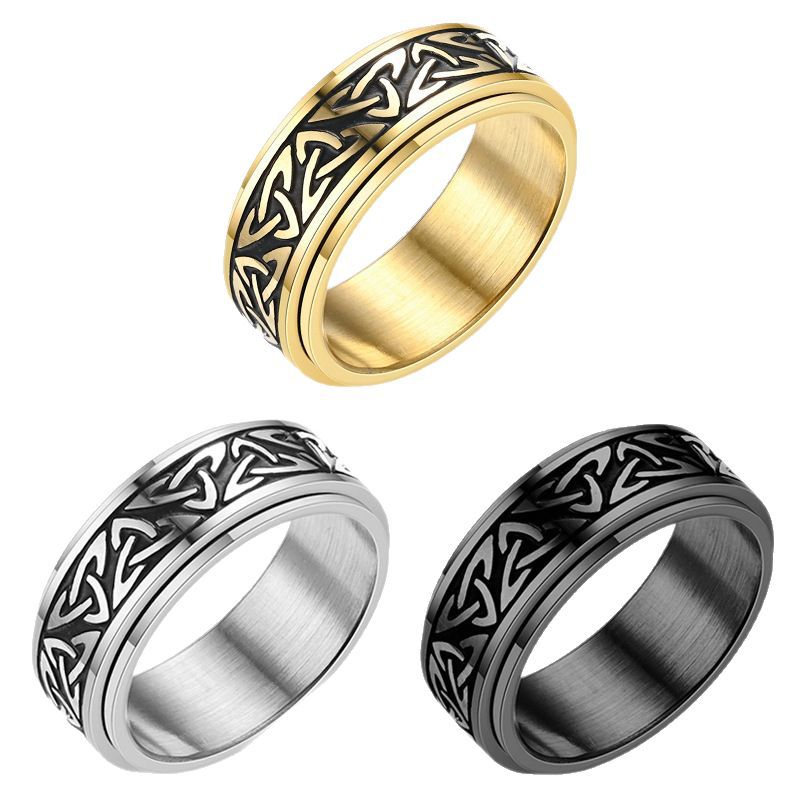 Celtic Knot Spinner Fidget Ring