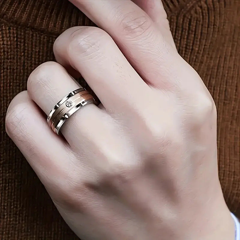 Rose Garden Couple Ring Set (Luxury Vintage Engagement Ring Set)