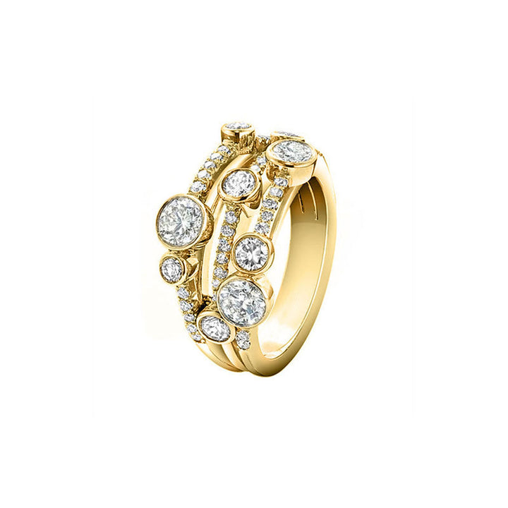 Multi-Layer Bubble Paved Ring