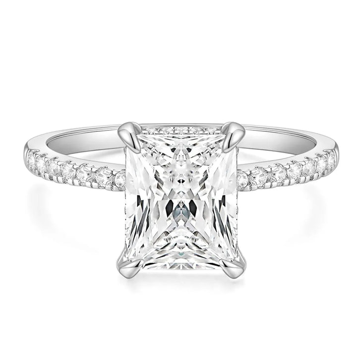4-11 Size Square Diamond Ring (Luxury Elegant Multi-Color Style)
