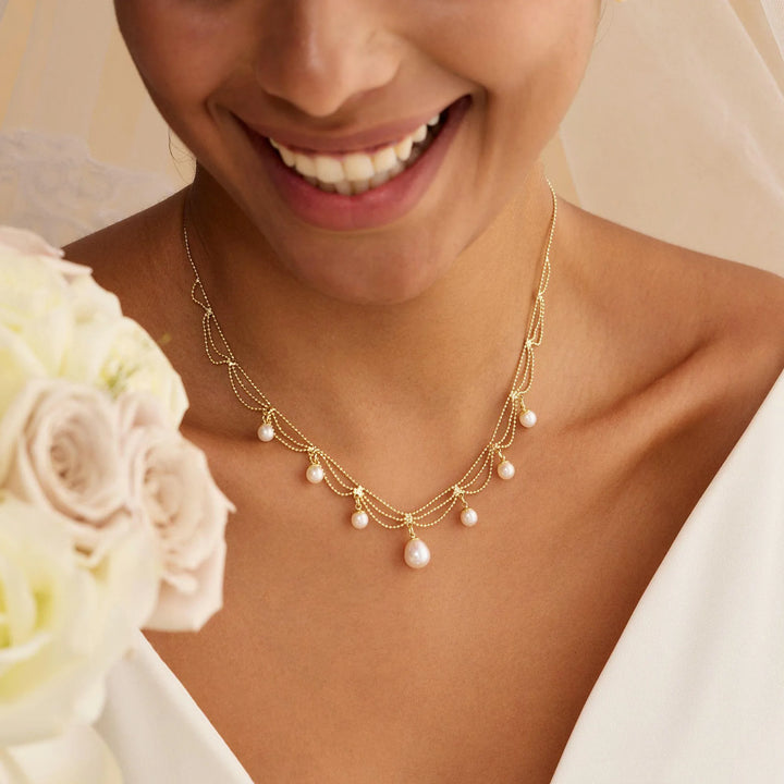 Pearl Tassel Necklace (Women's Elegant Mature Style)