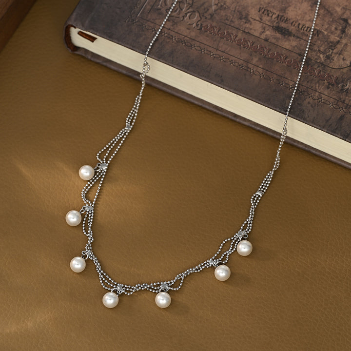 Pearl Tassel Necklace (Women's Elegant Mature Style)