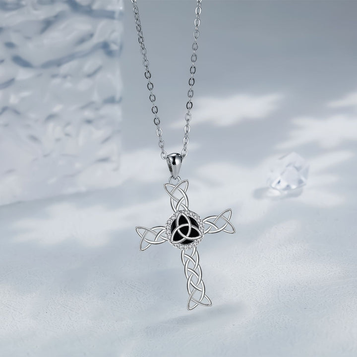Celtic Cross Necklace – Women's Minimalist Luxury & Unique Style