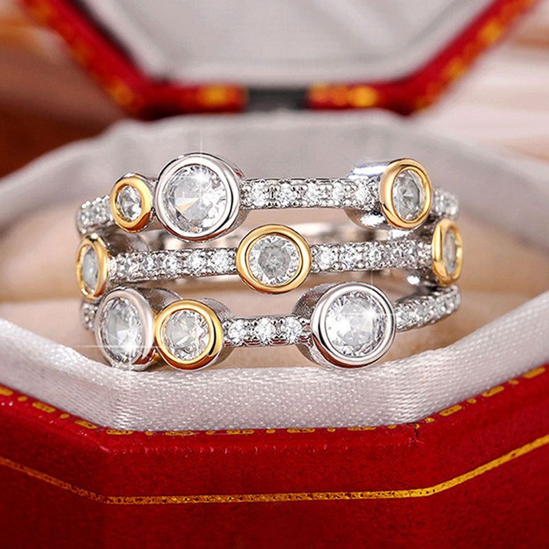 Multi-Layer Bubble Paved Ring