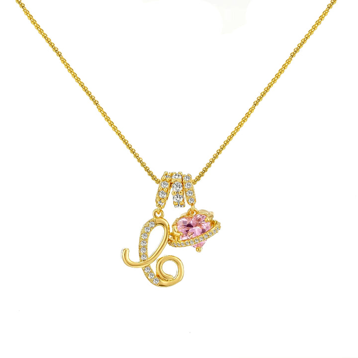 Dopamine-Inspired 26-Letter Alphabet Necklace for Women