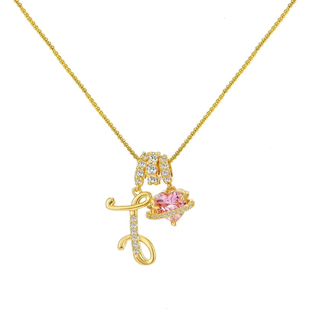 Dopamine-Inspired 26-Letter Alphabet Necklace for Women