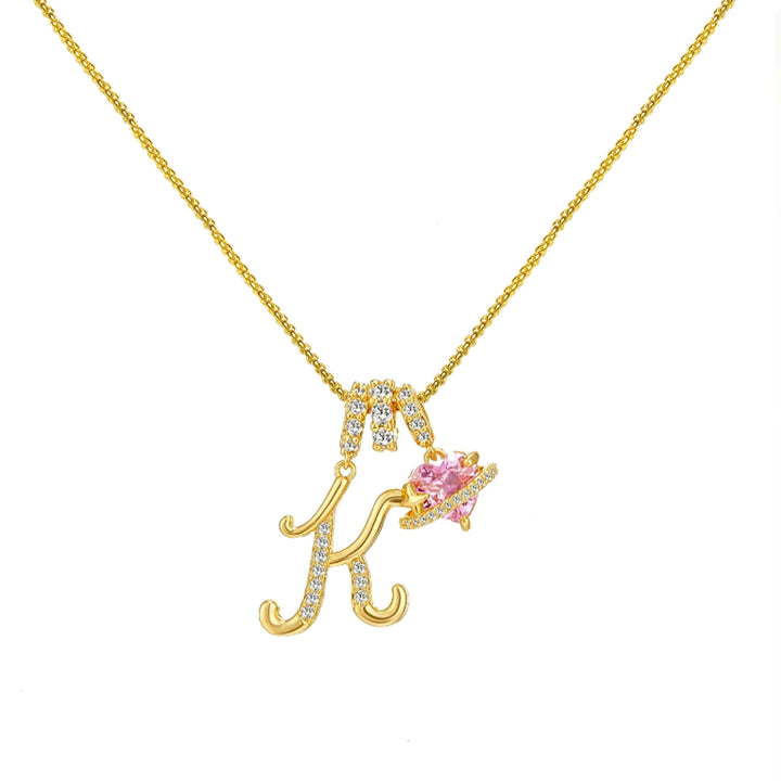 Dopamine-Inspired 26-Letter Alphabet Necklace for Women