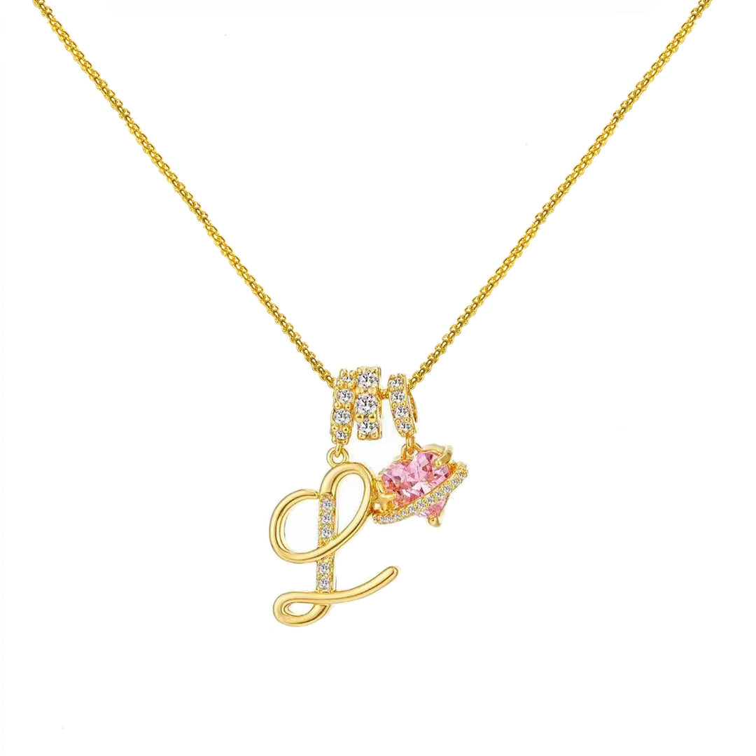 Dopamine-Inspired 26-Letter Alphabet Necklace for Women