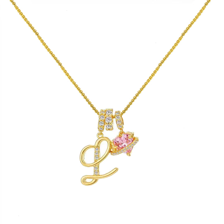 Dopamine-Inspired 26-Letter Alphabet Necklace for Women