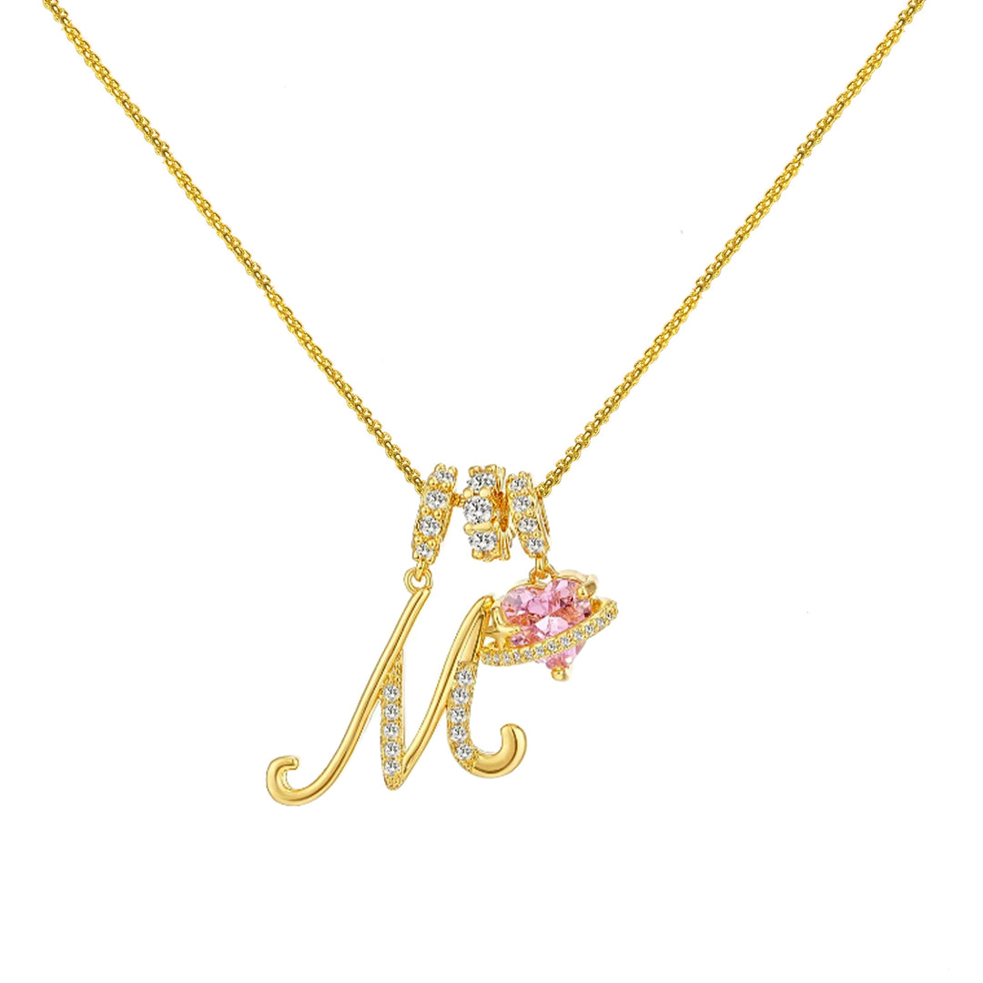Dopamine-Inspired 26-Letter Alphabet Necklace for Women