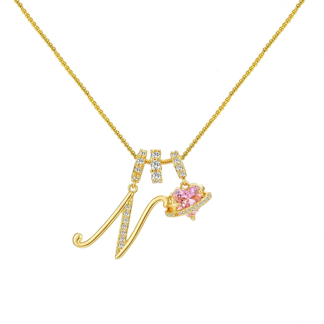 Dopamine-Inspired 26-Letter Alphabet Necklace for Women