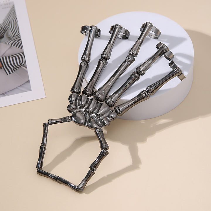 Dark Tech Robot Bionic Mechanical Alien Hand - Adjustable Armor Ring Glove