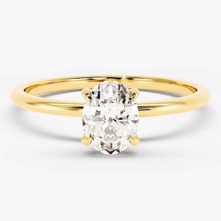 Minimalist INS-Style Cubic Zirconia Ring – Handmade Ultra-Sparkle Diamond-Inspired Design