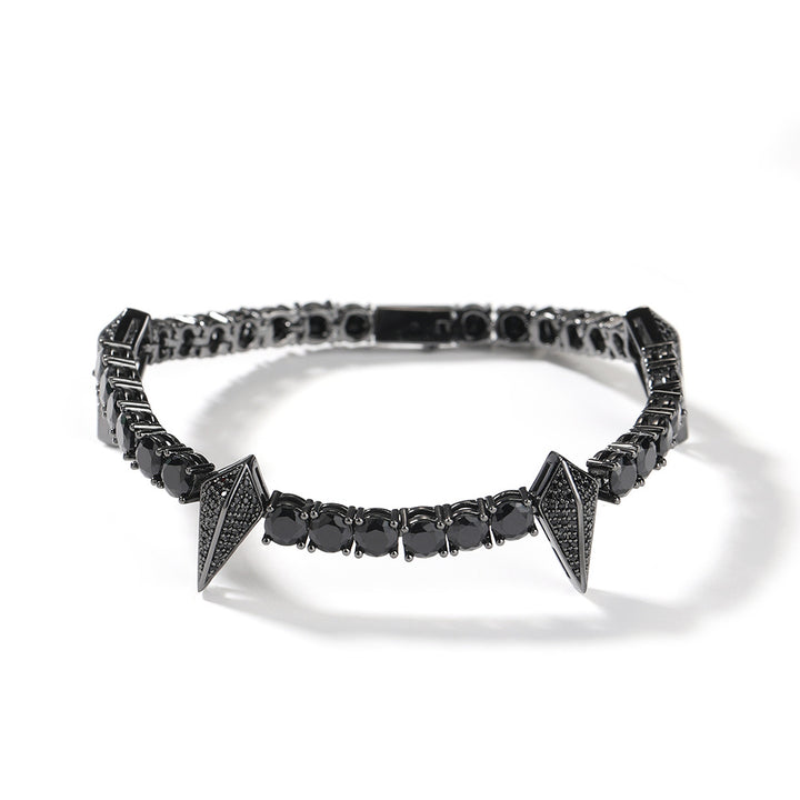 Hip-Hop Panther Full Zircon Bracelet – Punk Style Bangle