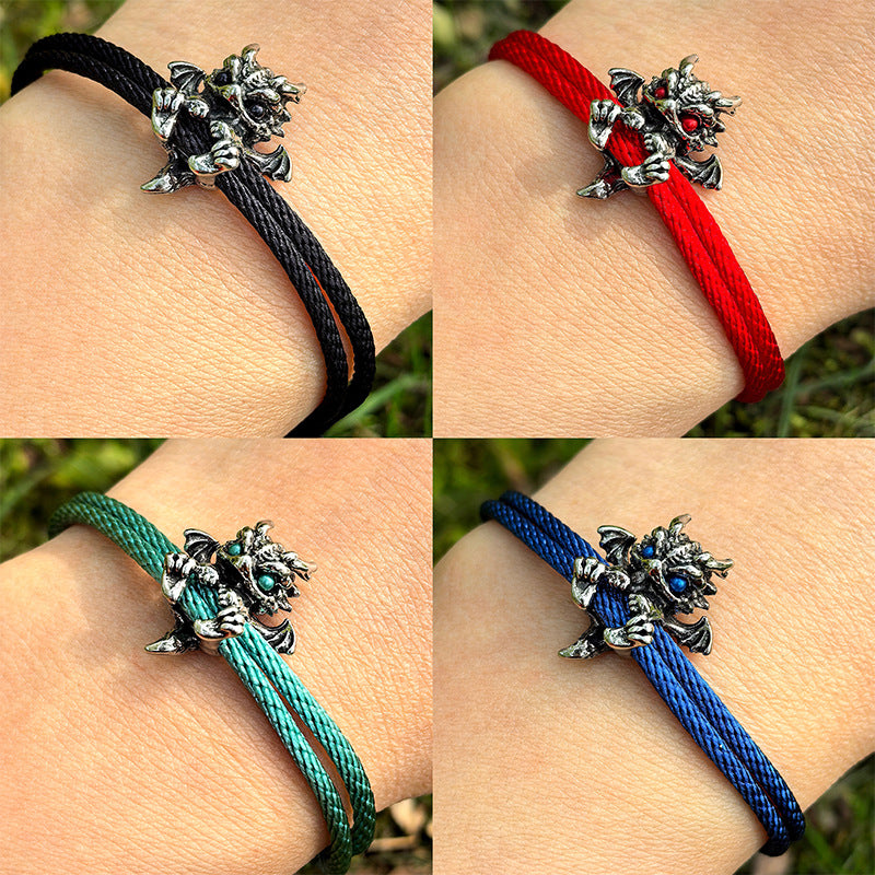 “Lucky Dragon” Cute Red Rope Bracelet