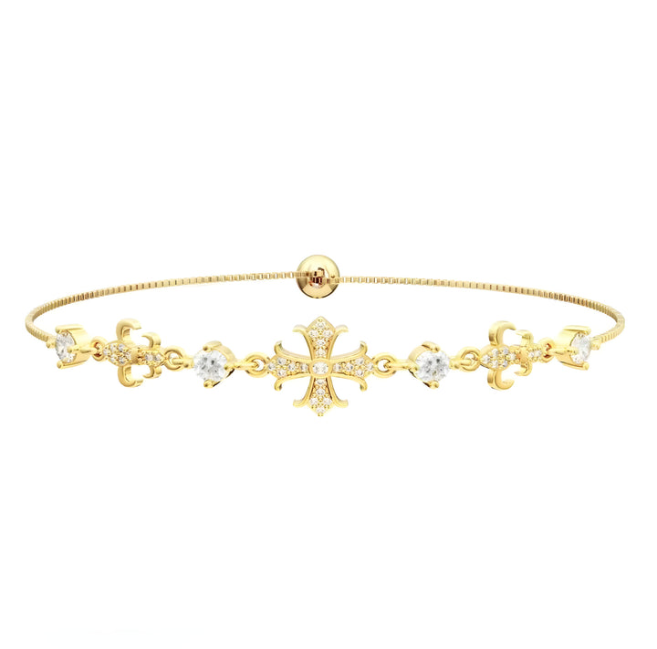Cross & Starburst Stackable Bracelet Set (Light Luxury Niche Exquisite Bracelet Set)