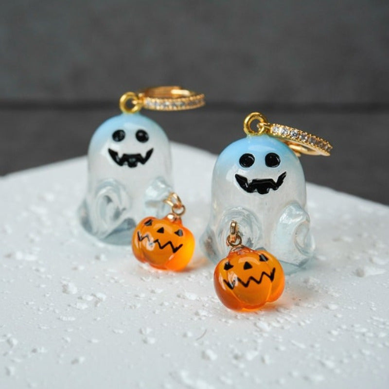 Halloween Ghost Earrings, Two Styles Available