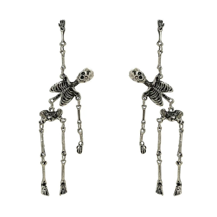 Halloween Skull Drop Earrings – Spooky & Fun Statement Jewelry