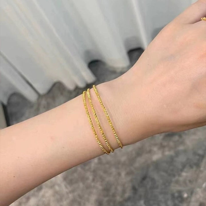 Elastic memory bracelet fashionable wrap bracelet temperament versatile flash