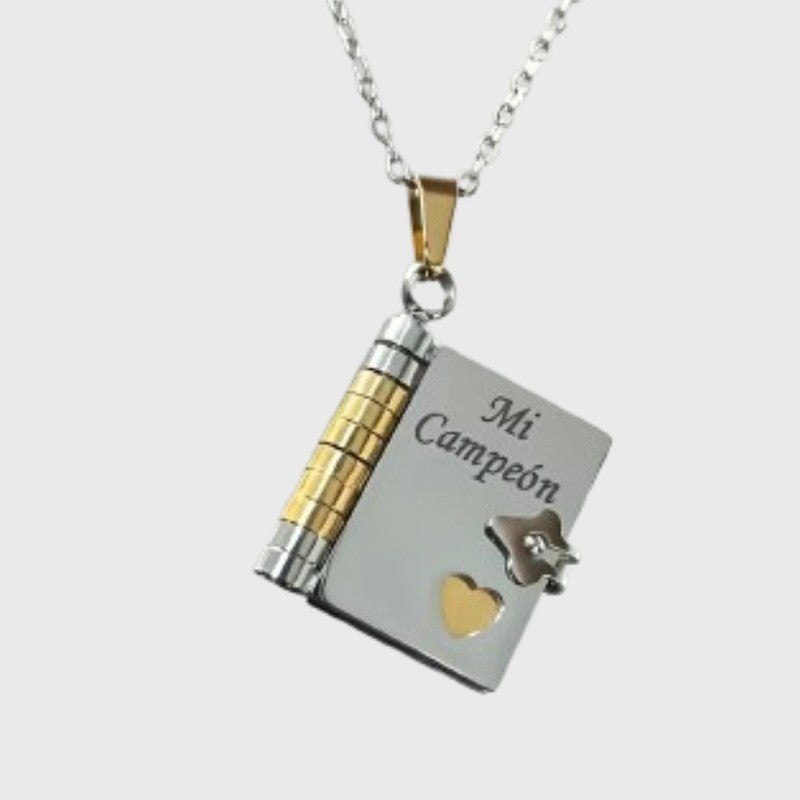 Love Letter Heart Locket Necklace