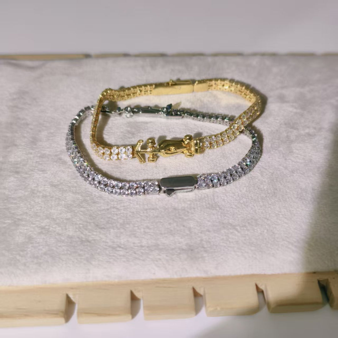 F1 Inspired Diamond Bracelet