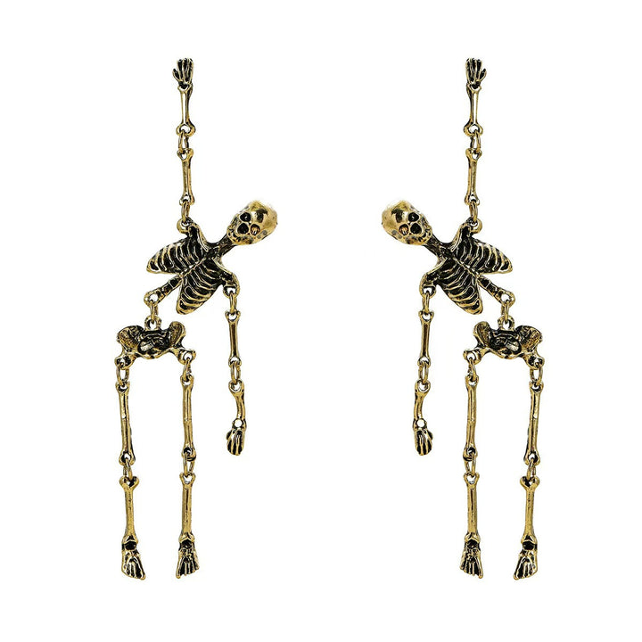 Halloween Skull Drop Earrings – Spooky & Fun Statement Jewelry
