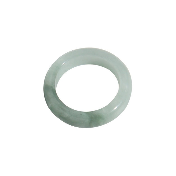 Minimalist Jade Ring for Women