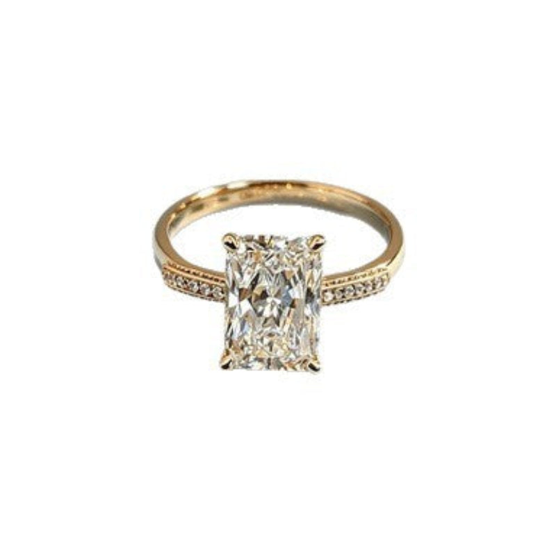 S925 Silver Multi‑Cut Center Stone Women Ring, Oval & Radiant Cut Multi‑Color Stone Engagement Slim Band
