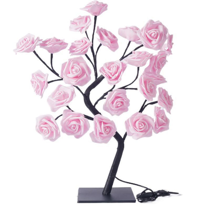 Rose Tree Shape Ambient Light (Warm Light Romantic Style Series)