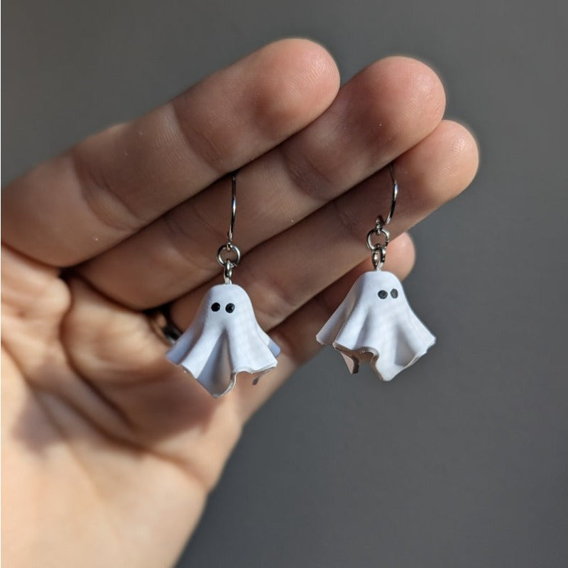 Halloween Ghost Earrings, Two Styles Available