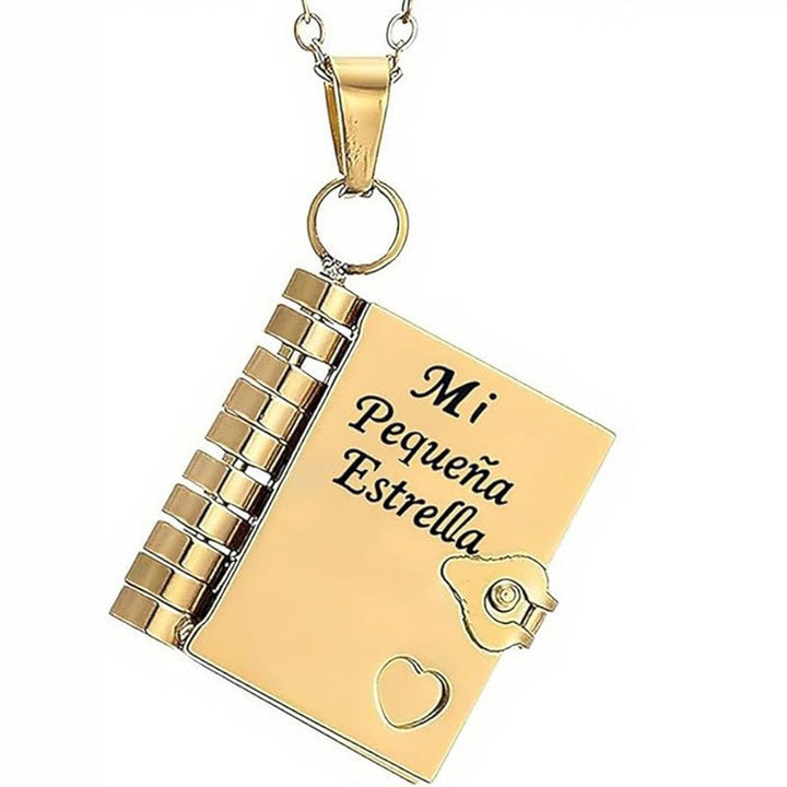 Love Letter Heart Locket Necklace
