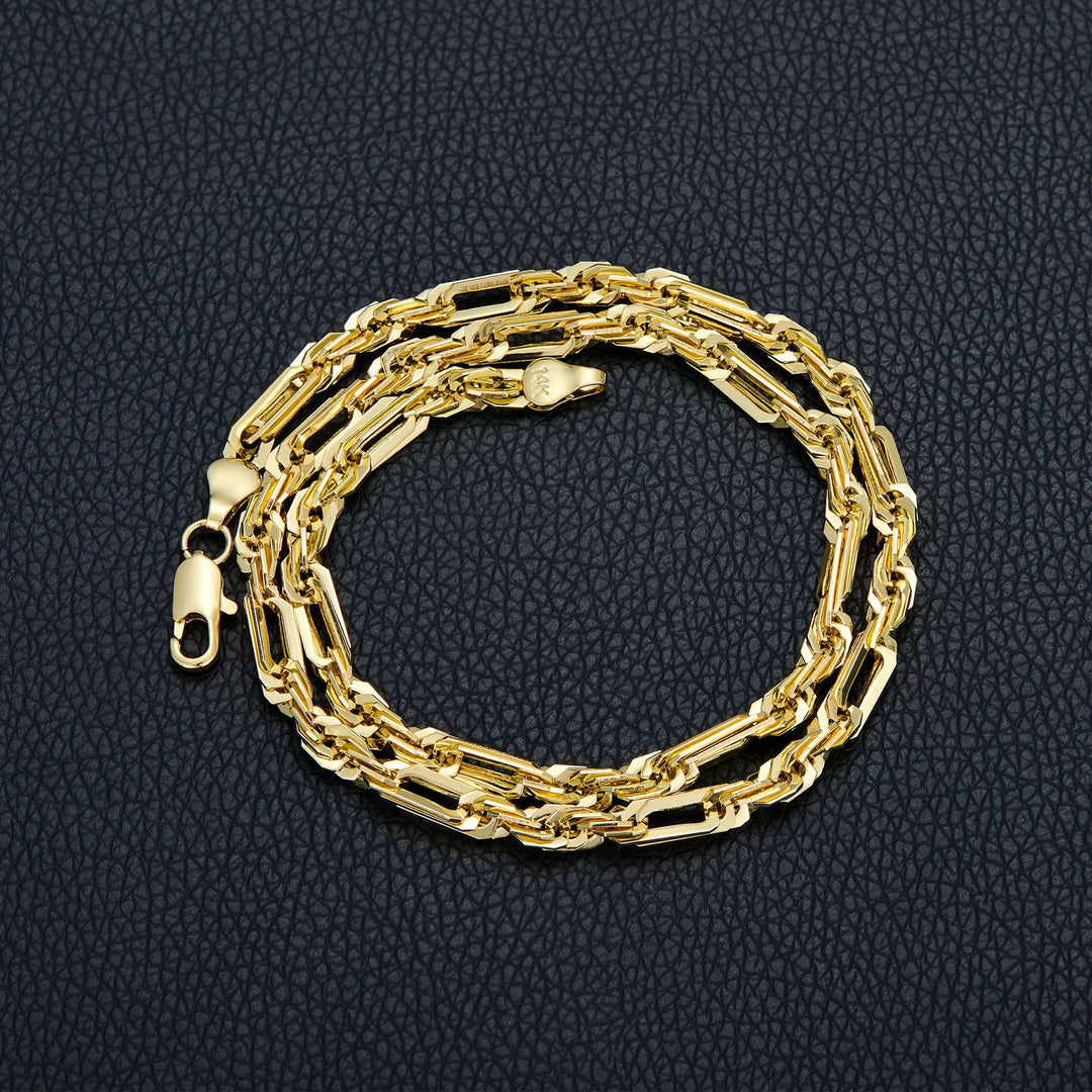Men's Heavy Paperclip Chain Necklace /Bracelet