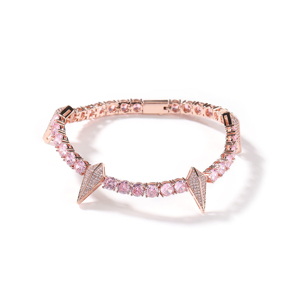Hip-Hop Panther Full Zircon Bracelet – Punk Style Bangle