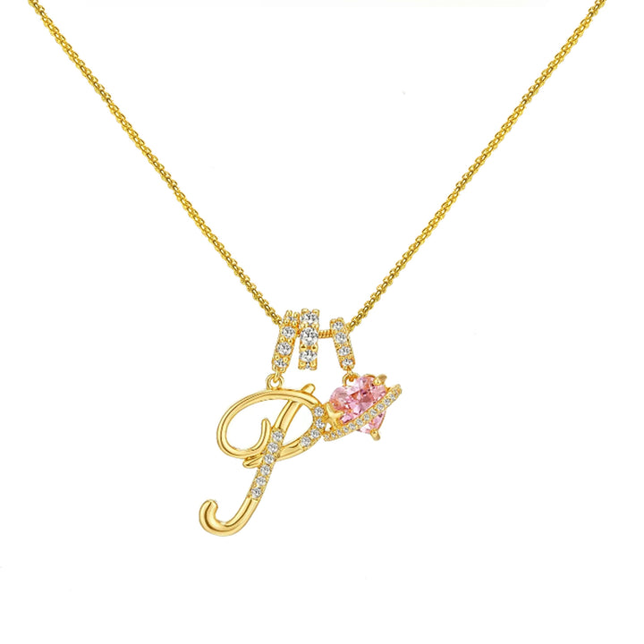 Dopamine-Inspired 26-Letter Alphabet Necklace for Women