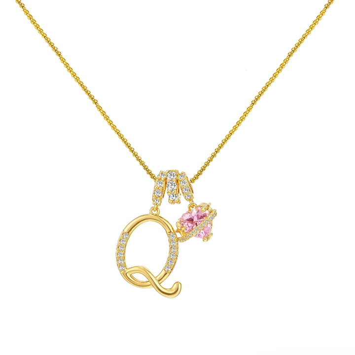 Dopamine-Inspired 26-Letter Alphabet Necklace for Women
