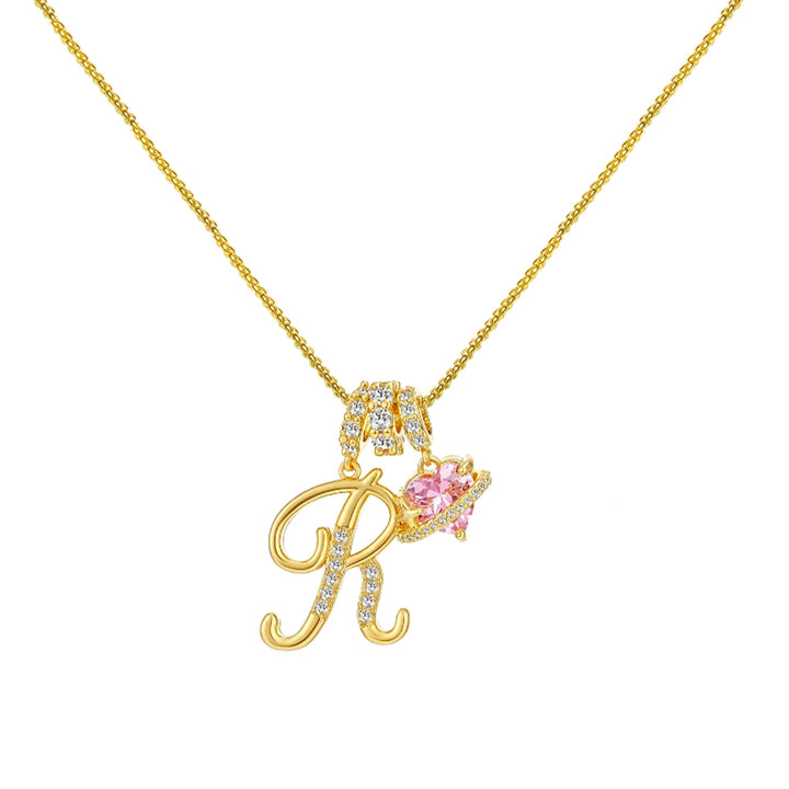 Dopamine-Inspired 26-Letter Alphabet Necklace for Women