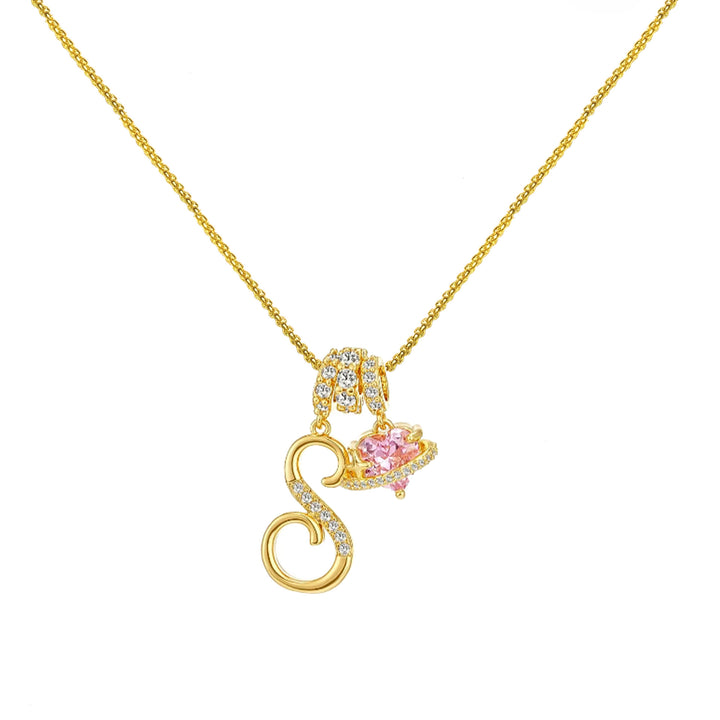Dopamine-Inspired 26-Letter Alphabet Necklace for Women