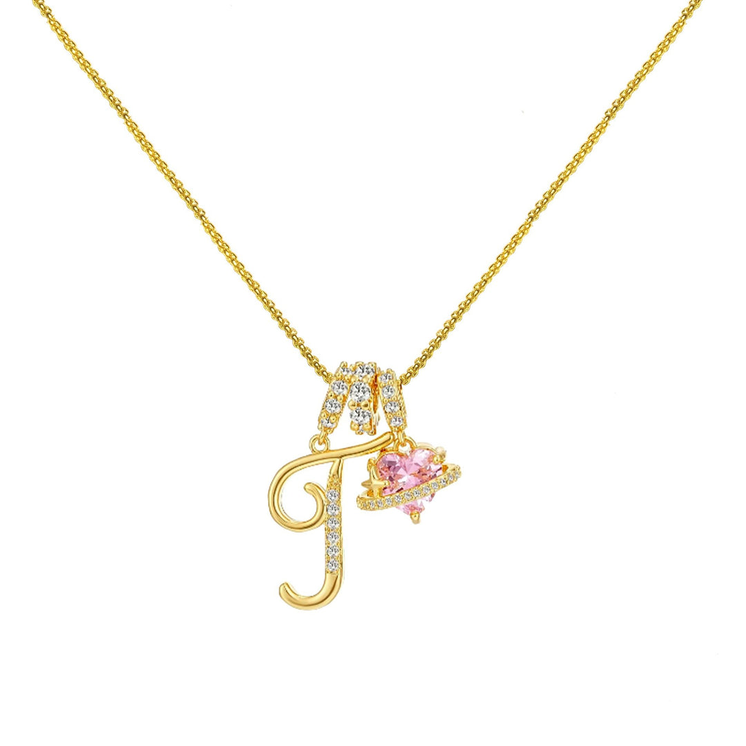 Dopamine-Inspired 26-Letter Alphabet Necklace for Women