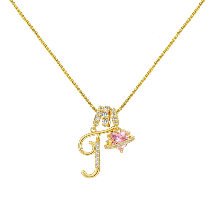 Dopamine-Inspired 26-Letter Alphabet Necklace for Women