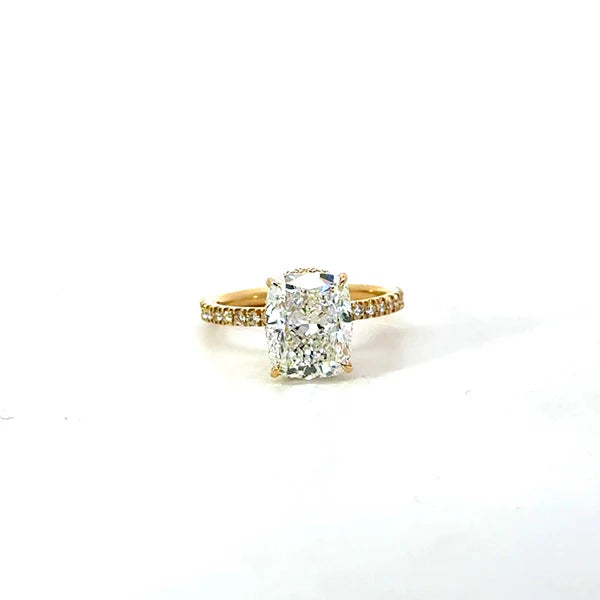 Luxury Micro-Paved Diamond Bridal Ring Set for Women