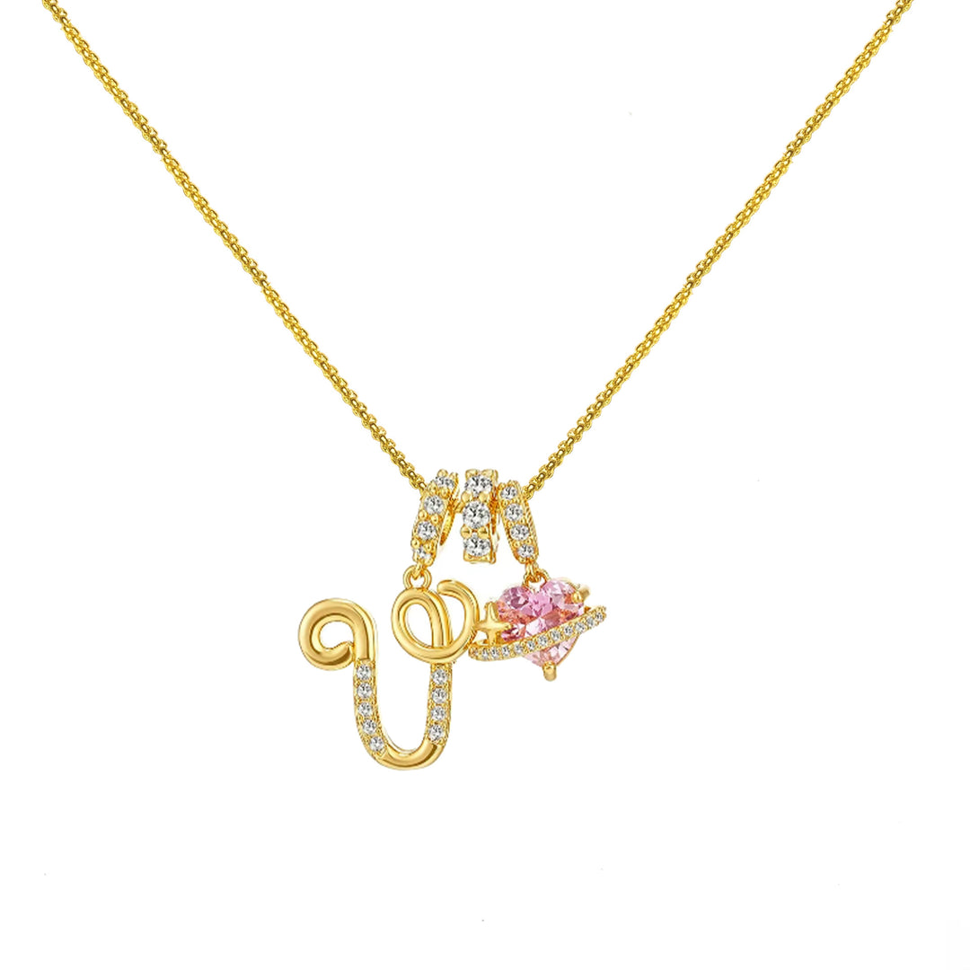 Dopamine-Inspired 26-Letter Alphabet Necklace for Women