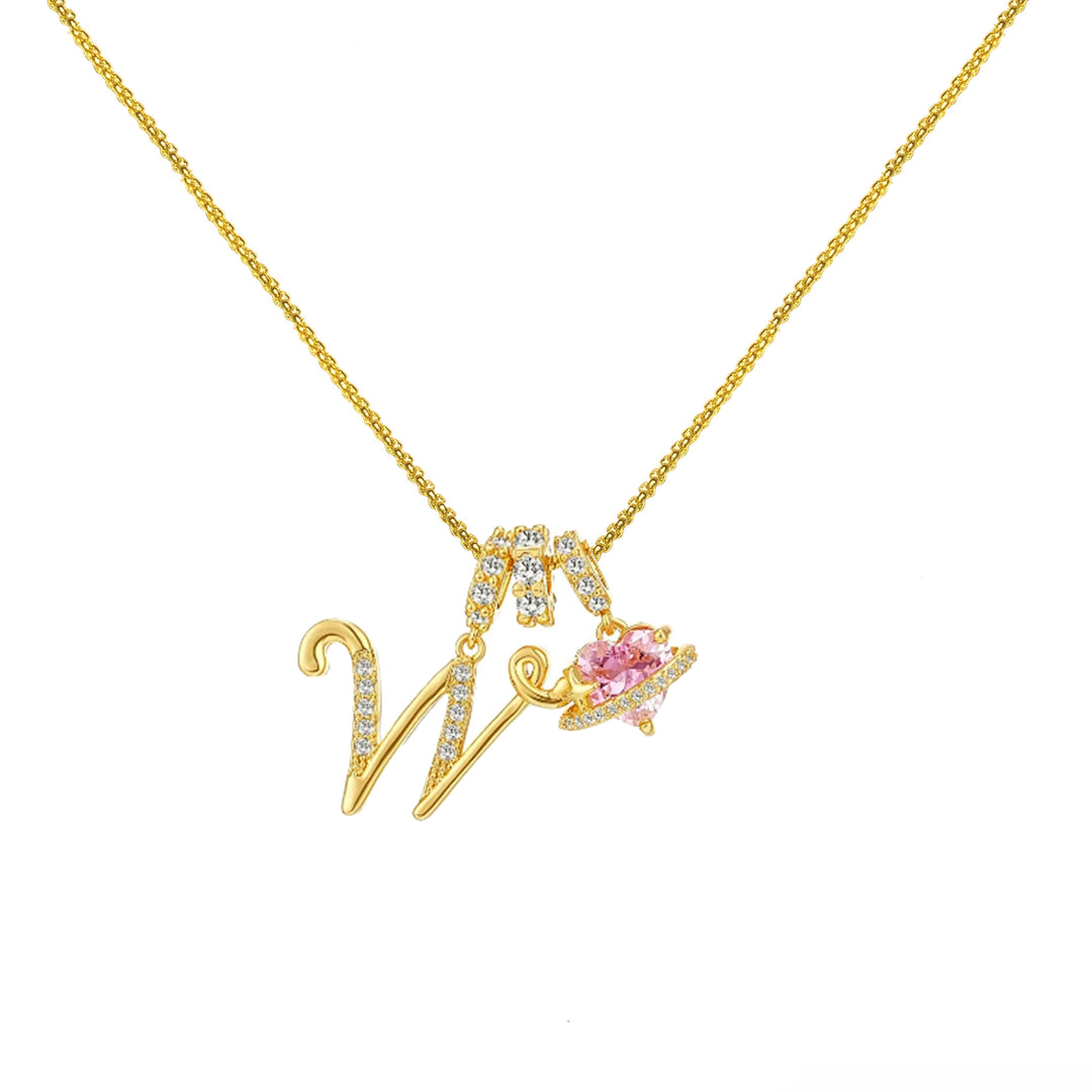 Dopamine-Inspired 26-Letter Alphabet Necklace for Women