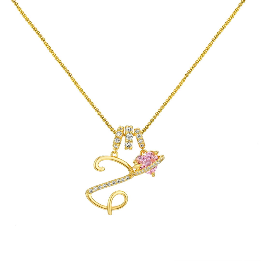 Dopamine-Inspired 26-Letter Alphabet Necklace for Women
