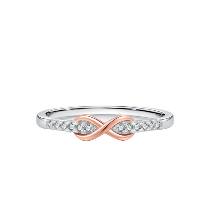 Infinite Love Symbol Ring (Light Luxury Niche Confession Style)