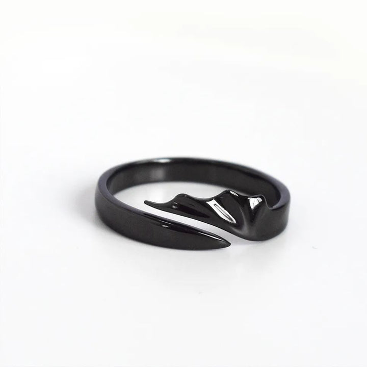 S925 Sterling Silver Angel Wings Couple Rings