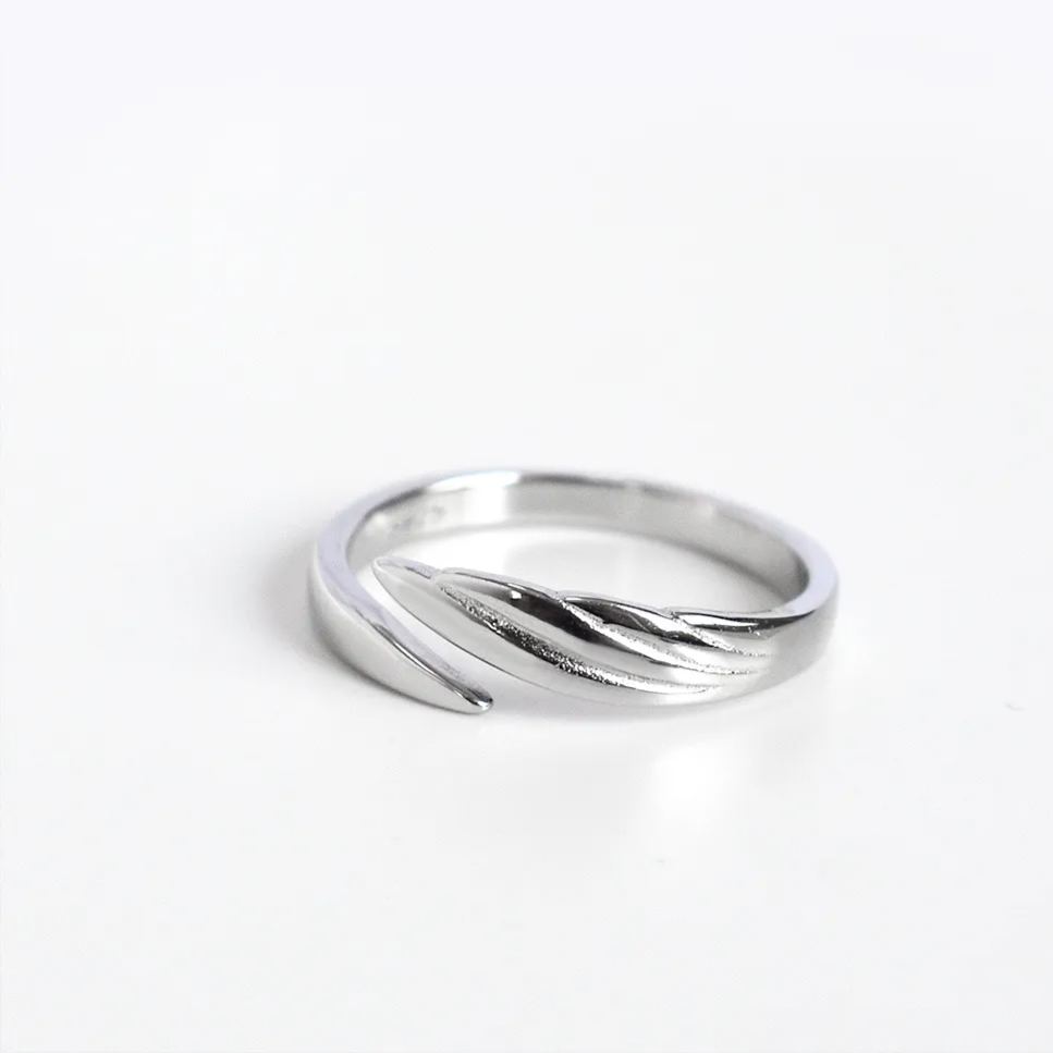 S925 Sterling Silver Angel Wings Couple Rings