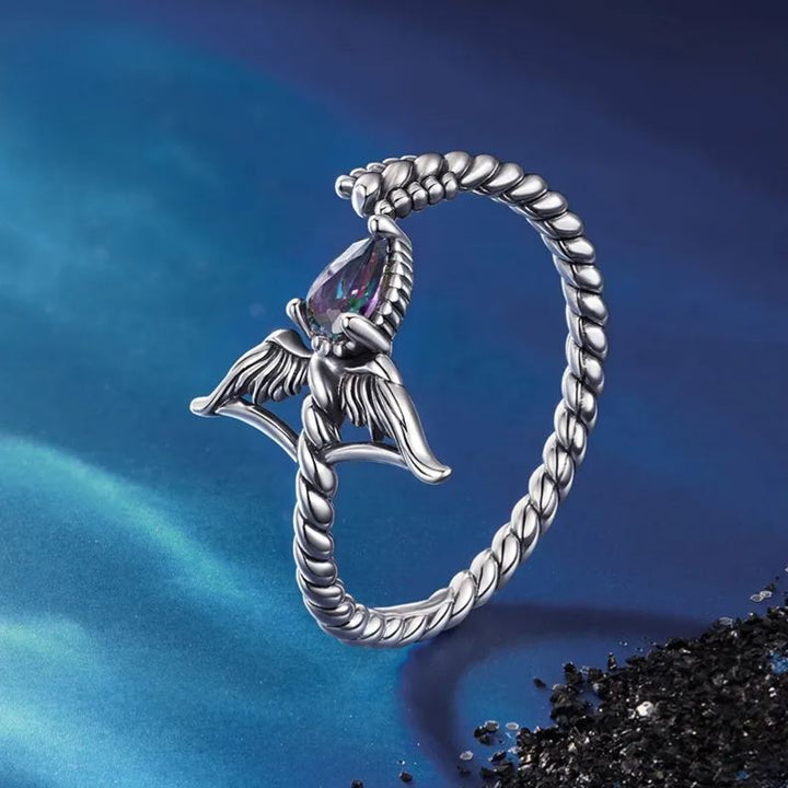 S925 Silver Adjustable Zodiac Ring