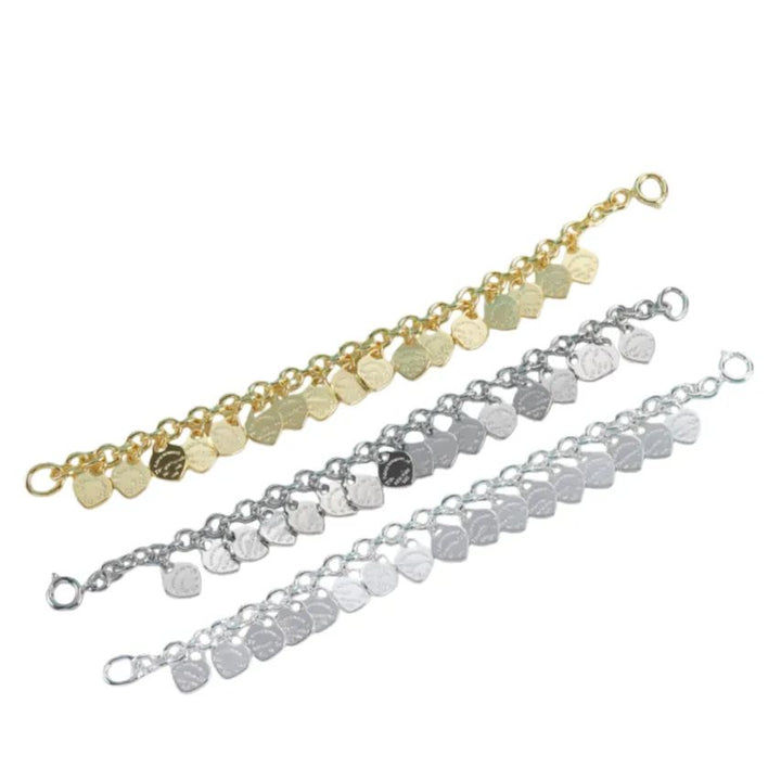 Heart & Letter Charm Bracelet