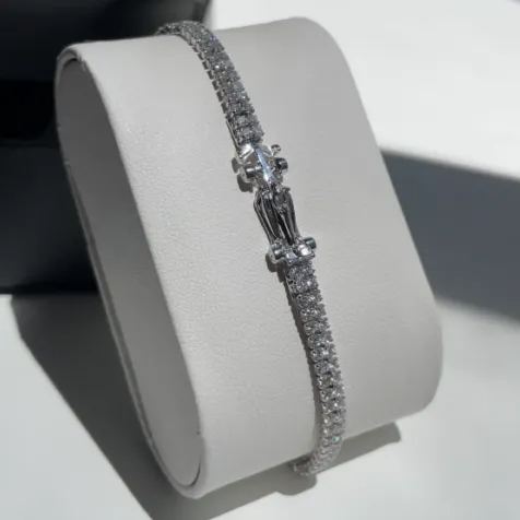 F1 Inspired Diamond Bracelet