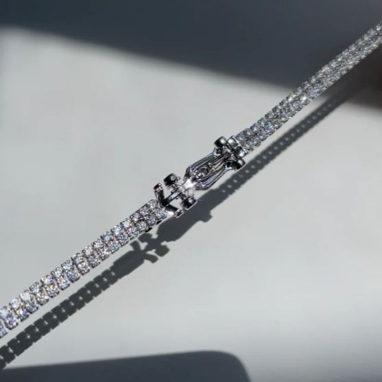 F1 Inspired Diamond Bracelet